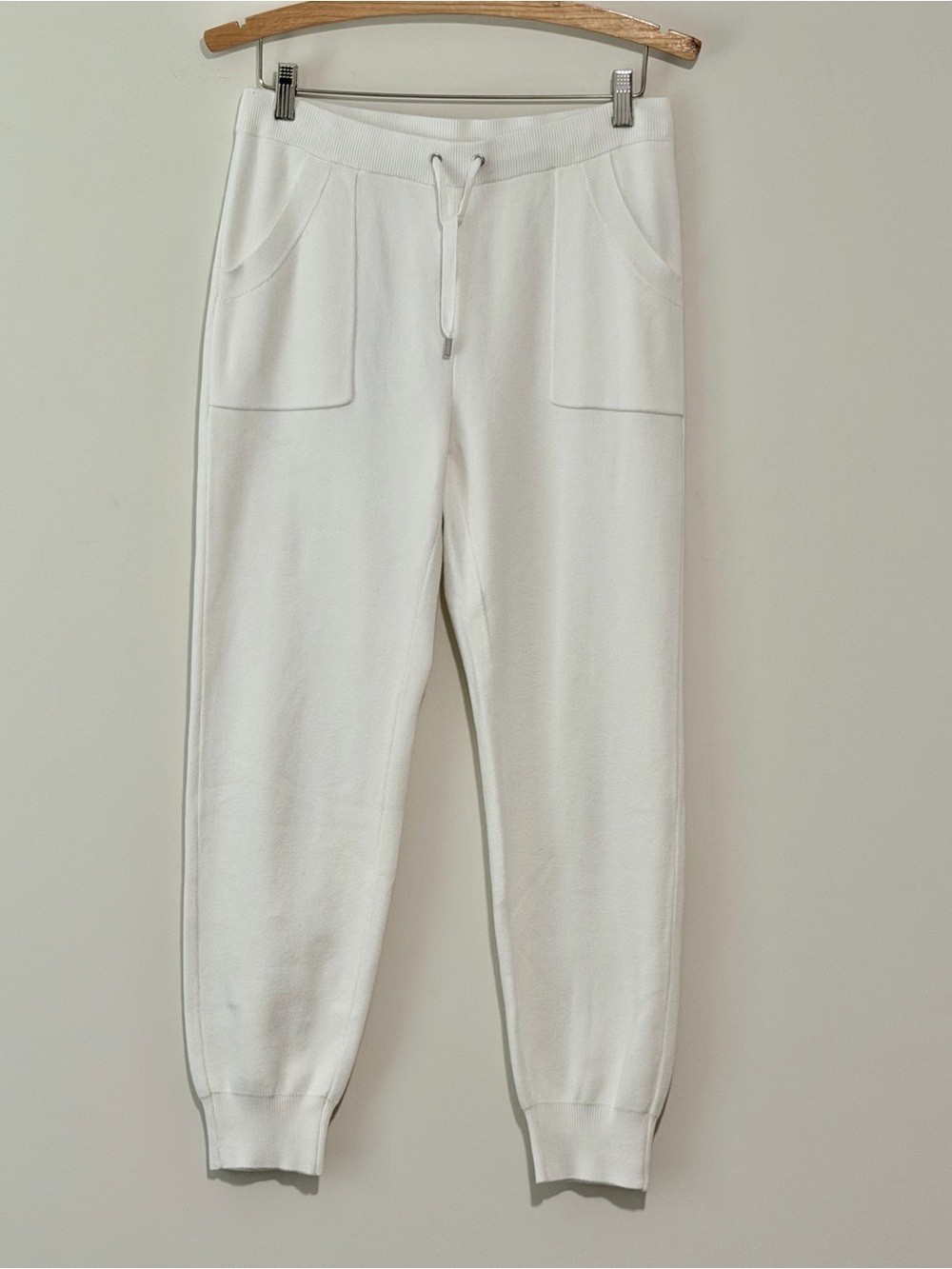 Chico's Zenergy Soft Cotton Cashmere Knit Jogger Loungewear Pants